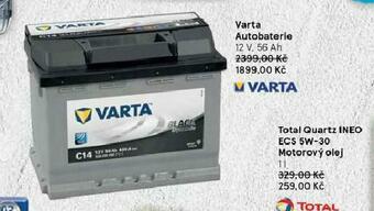 Tesco Varta autobaterie 56 ah nabídka