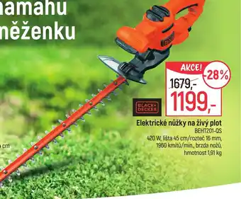 Globus Elektrické nůžky na živý plot nabídka