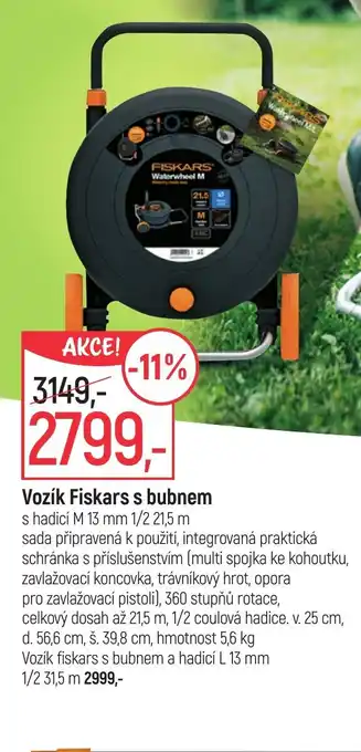 Globus Vozík Fiskars s bubnem nabídka