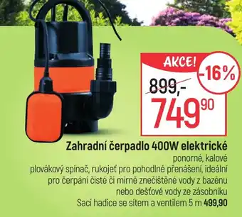 Globus Zahradní čerpadlo 400W elektrické nabídka