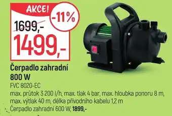 Globus Čerpadlo zahradní 800 W nabídka