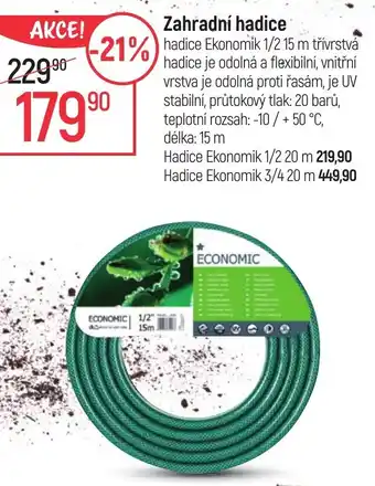 Globus Zahradní hadice nabídka