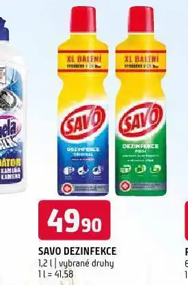 Terno Savo dezinfekce nabídka