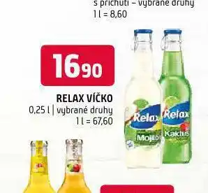 Terno Relax víčko nabídka