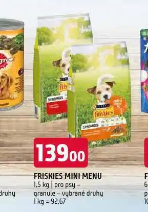Terno Friskies granule pro psy nabídka