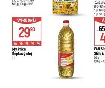 Globus My price řepkový olej nabídka