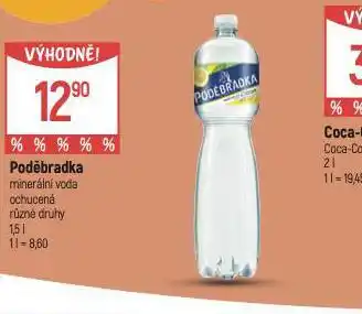 Globus Poděbradka ochucená nabídka