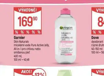 Globus Garnier skin naturals micelární voda nabídka
