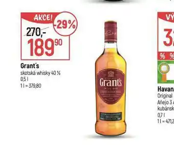 Globus Grant´s skotská whisky 40% nabídka