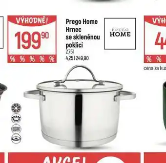 Globus Prego home hrnec se skleněnou poklicí nabídka