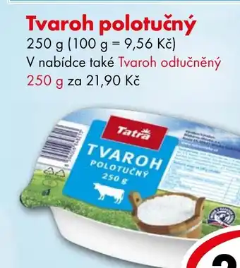 CBA Tvaroh polotučný nabídka