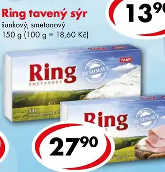 CBA Ring tavený sýr nabídka
