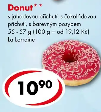 CBA Donut nabídka