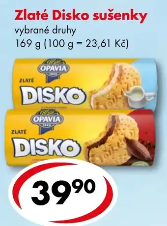 Zlaté Disko sušenky