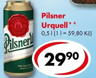 CBA Pilsner Urquell nabídka