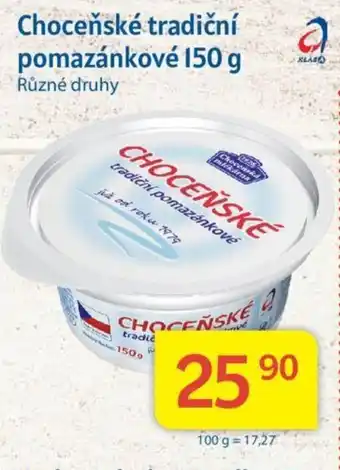 Kubík potraviny Choceňské tradiční pomazánkové 150 g nabídka