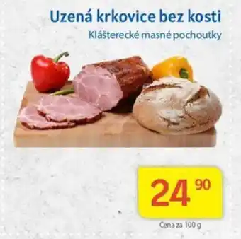 Kubík potraviny Uzená krkovice bez kosti nabídka