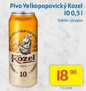 Kubík potraviny Pivo Velkopopovický Kozel 10 0.5 l. nabídka