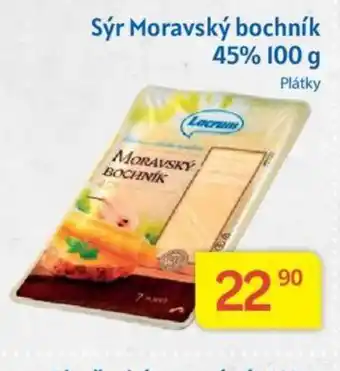 Kubík potraviny Sýr Moravský bochník 45% 100 g nabídka