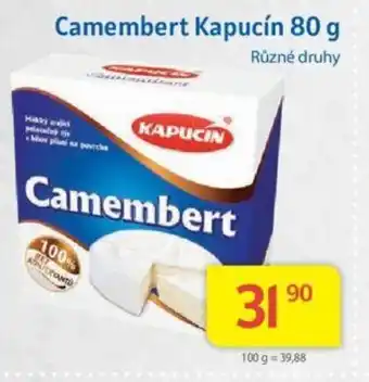 Kubík potraviny Camembert Kapucín 80 g nabídka