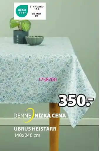 JYSK UBRUS HEISTARR nabídka