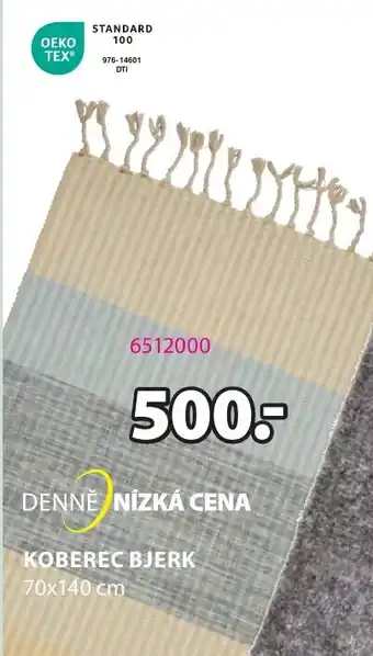 JYSK KOBEREC BJERK nabídka