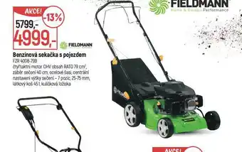 Benzínová sekačka s pojezdem