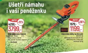 Globus Elektrické nůžky na živý plot nabídka