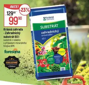 Globus Zahradnický substrát 60 l nabídka