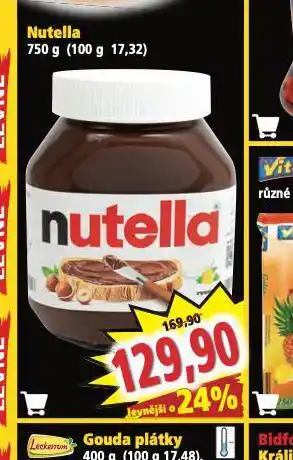 Norma Nutella nabídka
