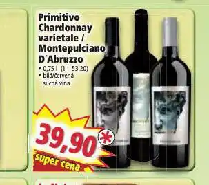 Norma Primitivo chardonnay varietale nabídka