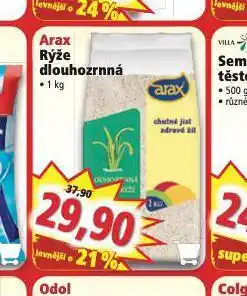 Norma Arax rýže dlouhozrnná nabídka