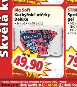 Norma Big soft kuchyňské utěrky deluxe nabídka