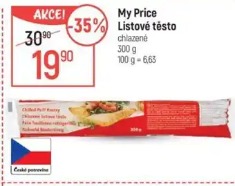 Globus My Price Listové těsto nabídka