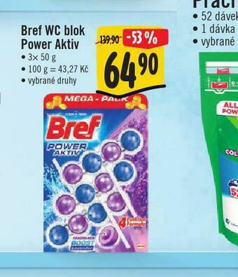 Jip Bref wc blok power aktiv nabídka