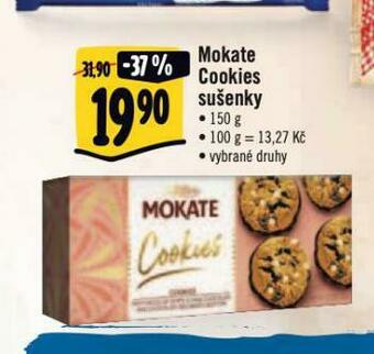 Albert Mokate cookies sušenky nabídka