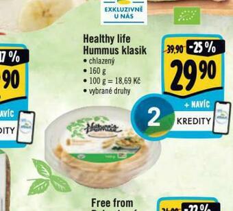 Albert Hummus klasik nabídka