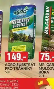 Baumax Agro substrát pro trávníky nabídka