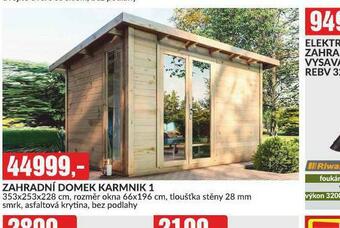 Zahradní domek karmnik 1