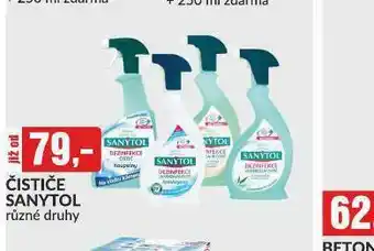 Baumax Sanytol čističe nabídka