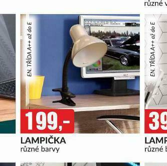 Baumax Lampička nabídka