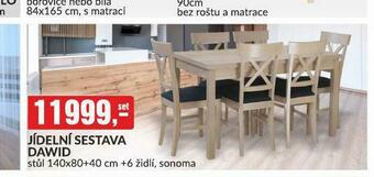 Baumax Jídelní sestava dawid nabídka