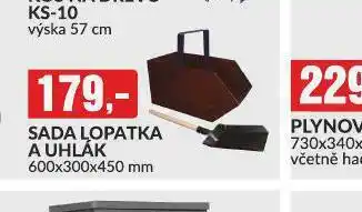 Baumax Sada lopatka a uhlák nabídka
