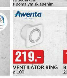 Baumax Ventilátor ring nabídka