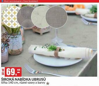 Baumax Ubrus nabídka