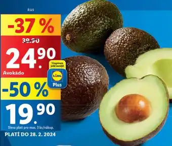Lidl Avokádo nabídka