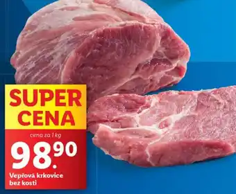 Lidl Vepřová krkovice bez kosti nabídka