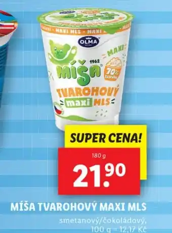 Lidl MÍŠA TVAROHOVÝ MAXI MLS nabídka