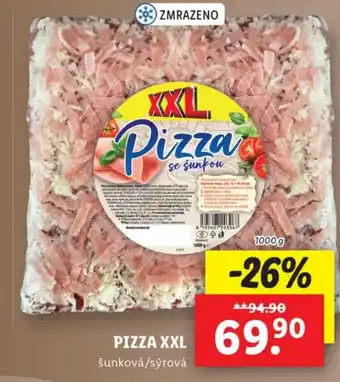Lidl PIZZA XXL nabídka