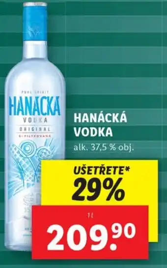 Lidl HANÁCKÁ VODKA nabídka